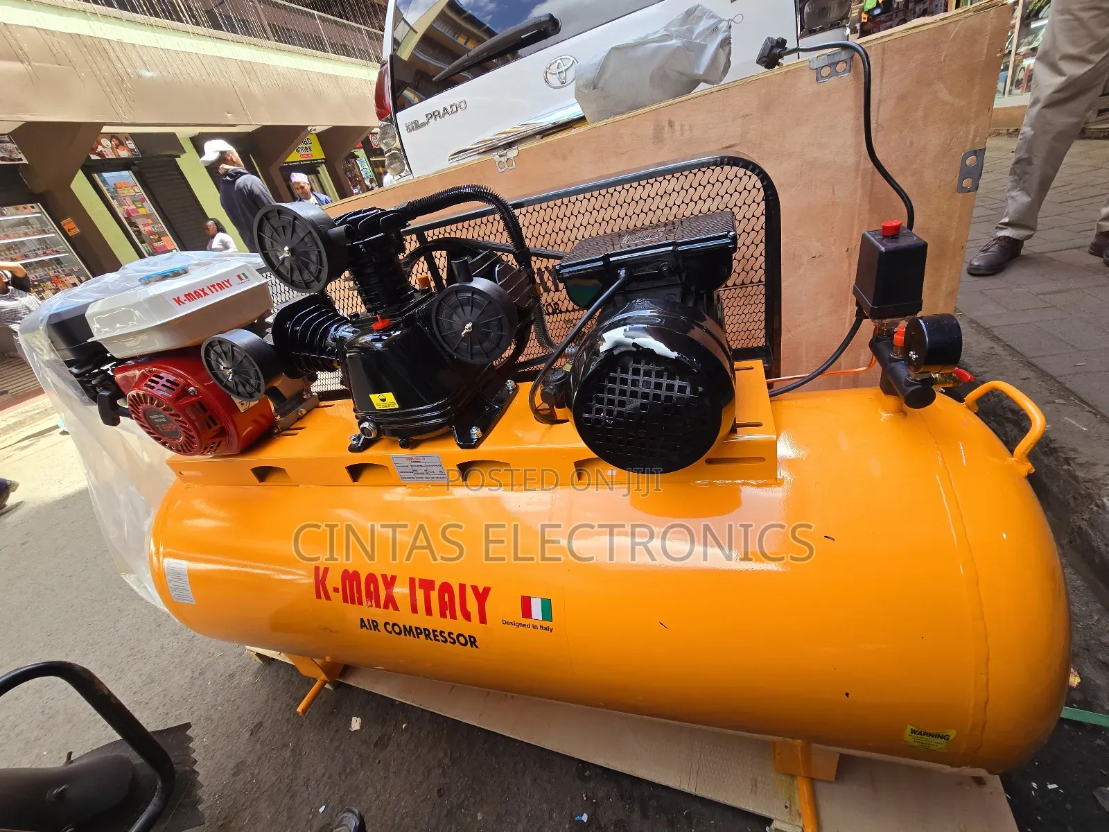 300l Petrol Driven Air Compressor 7.5hp