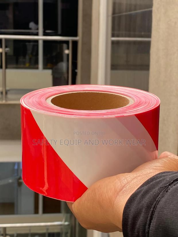 Red And White Tapes Eco - Friendly.