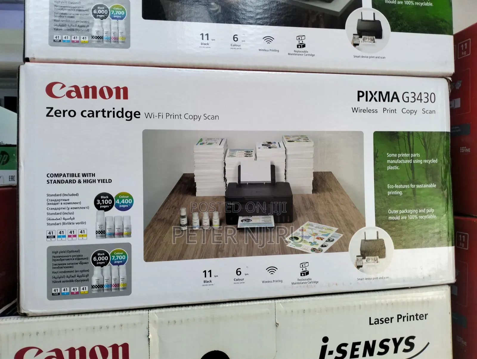 Canon Pixma G3430 Colour All in One Inkjet Printer