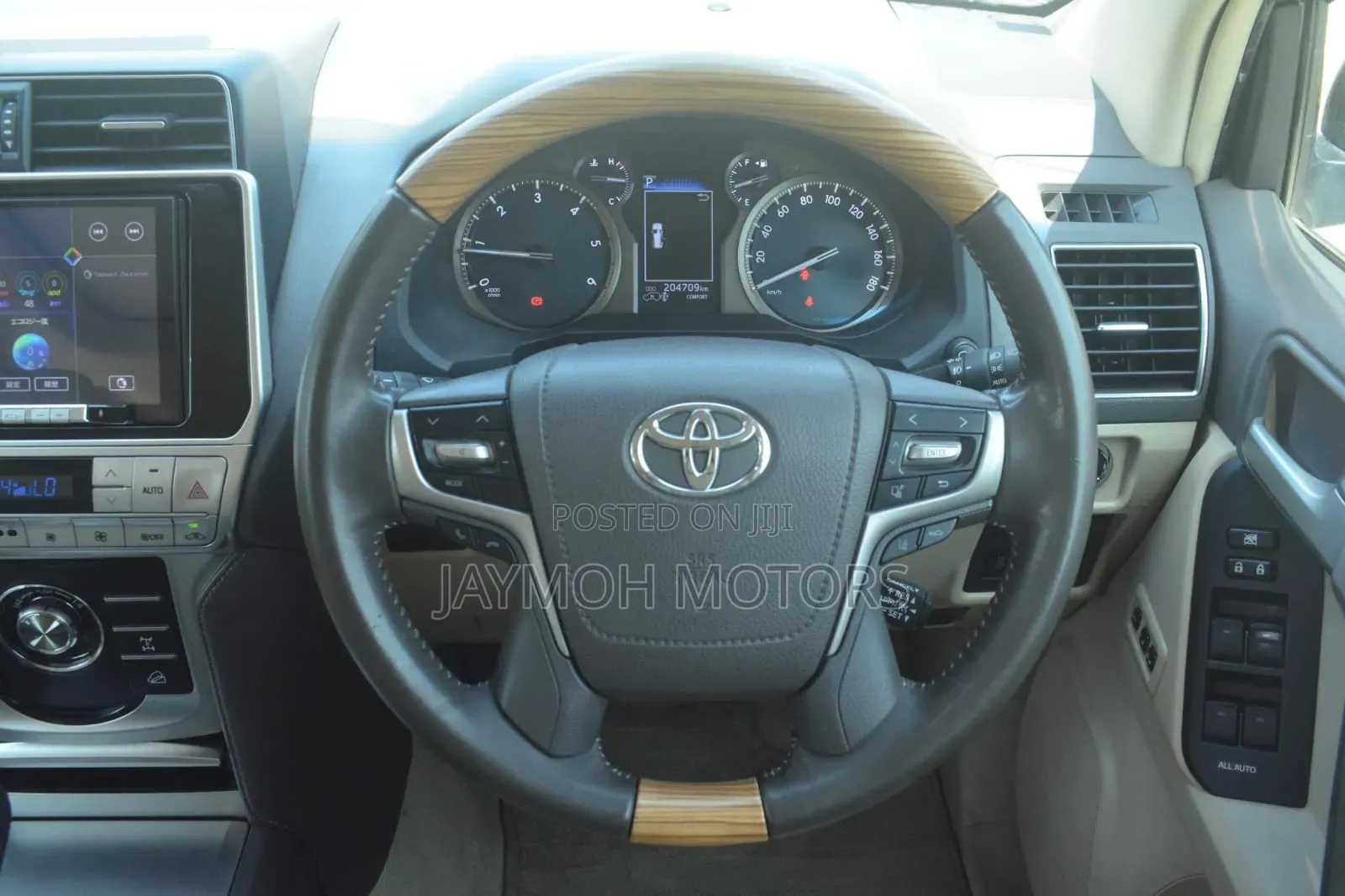 Toyota Land Cruiser Prado 2017 Black