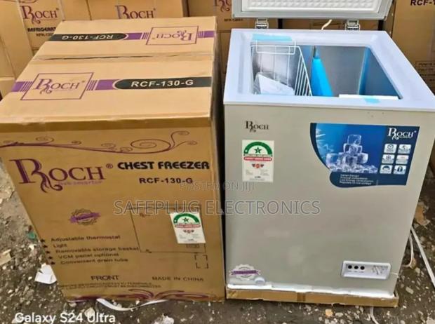 Chest Freezer Roch RCF-130-G, Grey