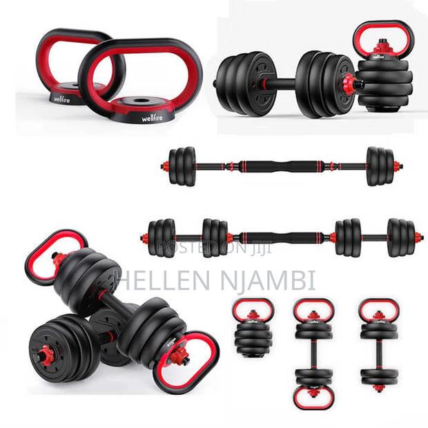 Adjustable 6 in 1 50kgs Kettle Bell Weights - main view