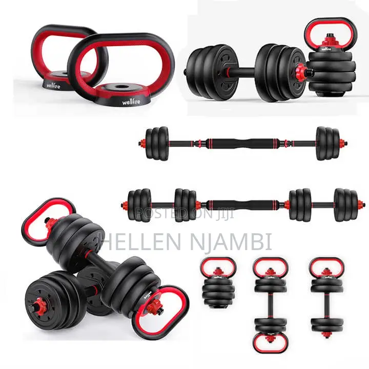 Adjustable 6 in 1 50kgs Kettle Bell Weights