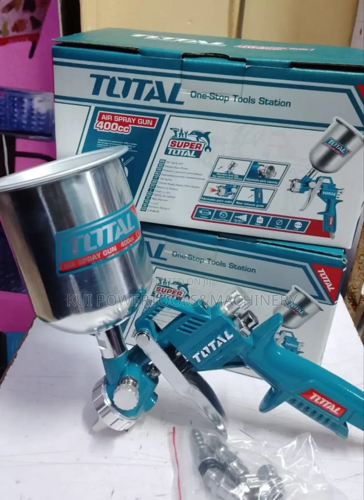 Total 400cc Metallic Spray Gun / Air Spray Gun