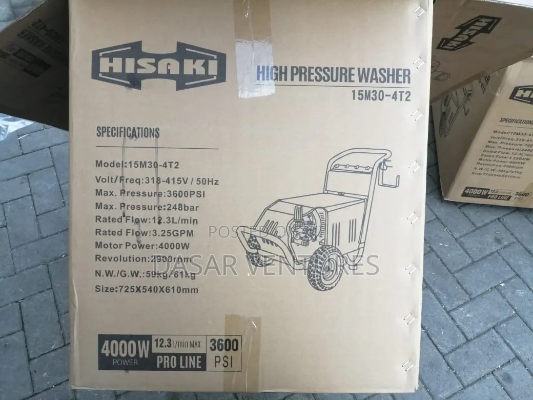 Pressure Wash Machines 3450psi Hisaki