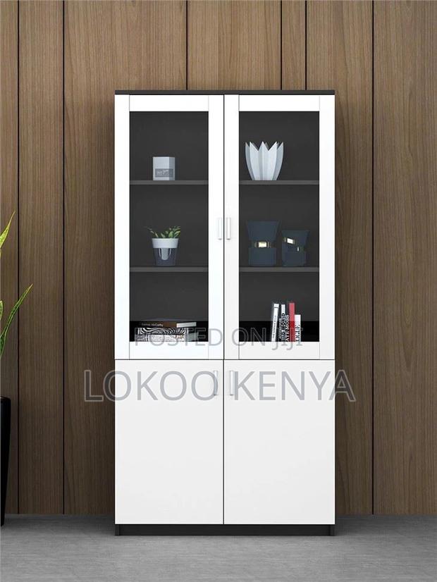 Office Cabinet : Gray Heavy -Duty Office Cabinet