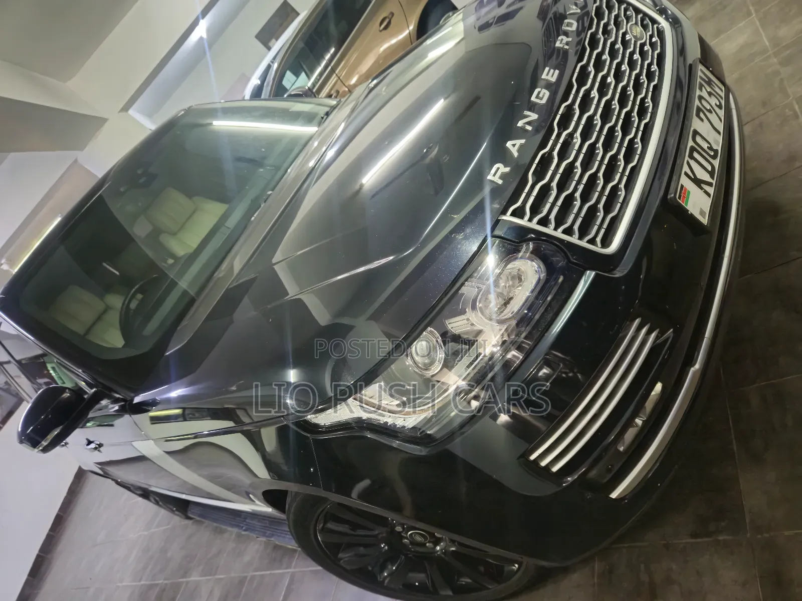 Land Rover Range Rover Vogue 2017 Black
