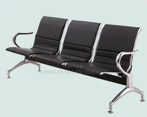 Benches;3-Seater Infusion Semi Padded Office Lobby Bench