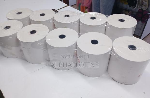 Pure White Thermal Paper Roll 80mm - main view