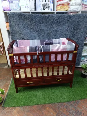 2 Levelled Baby Cot / Baby Bed