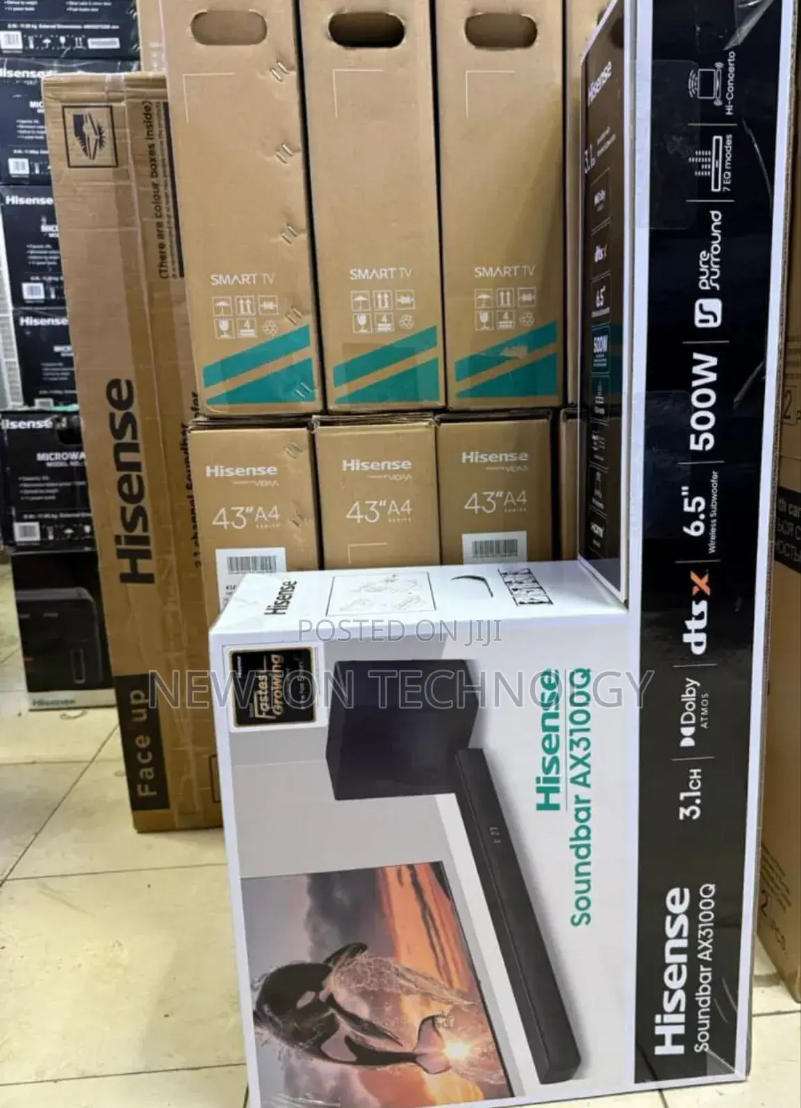 *Hisense Soundbar Ax3100q 540watts