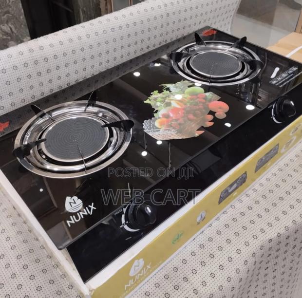 Nunix Infrared 2 Burner Glass Top