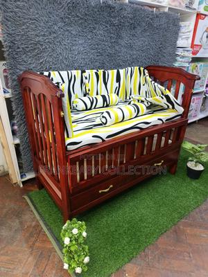 Brown Baby Cot / Baby Crib - thumbnail 2