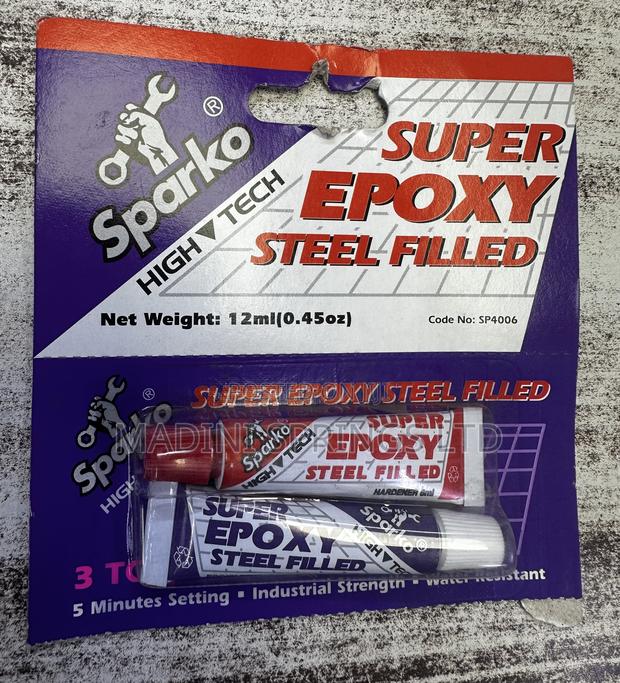Super Epoxy Steel Filled Silicone Glue (For Bonding)