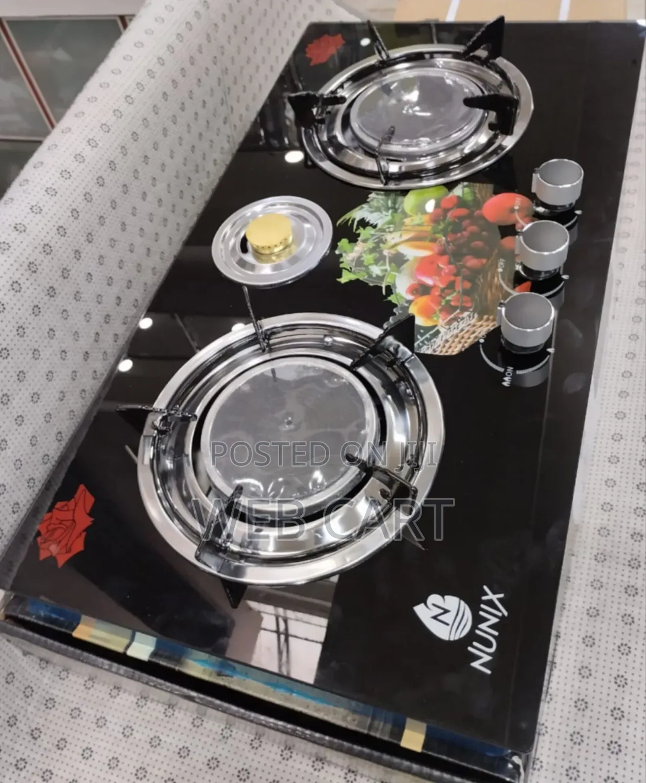 Infrared 3 Burner Table Top Cooker Nunix