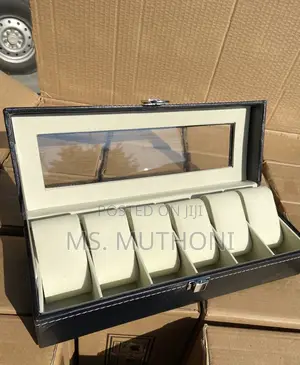 Elegant 6 Slots Watch Organizer/Storage Box*