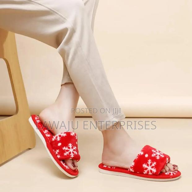 Fuzzy Indoor Slippers - thumbnail 2