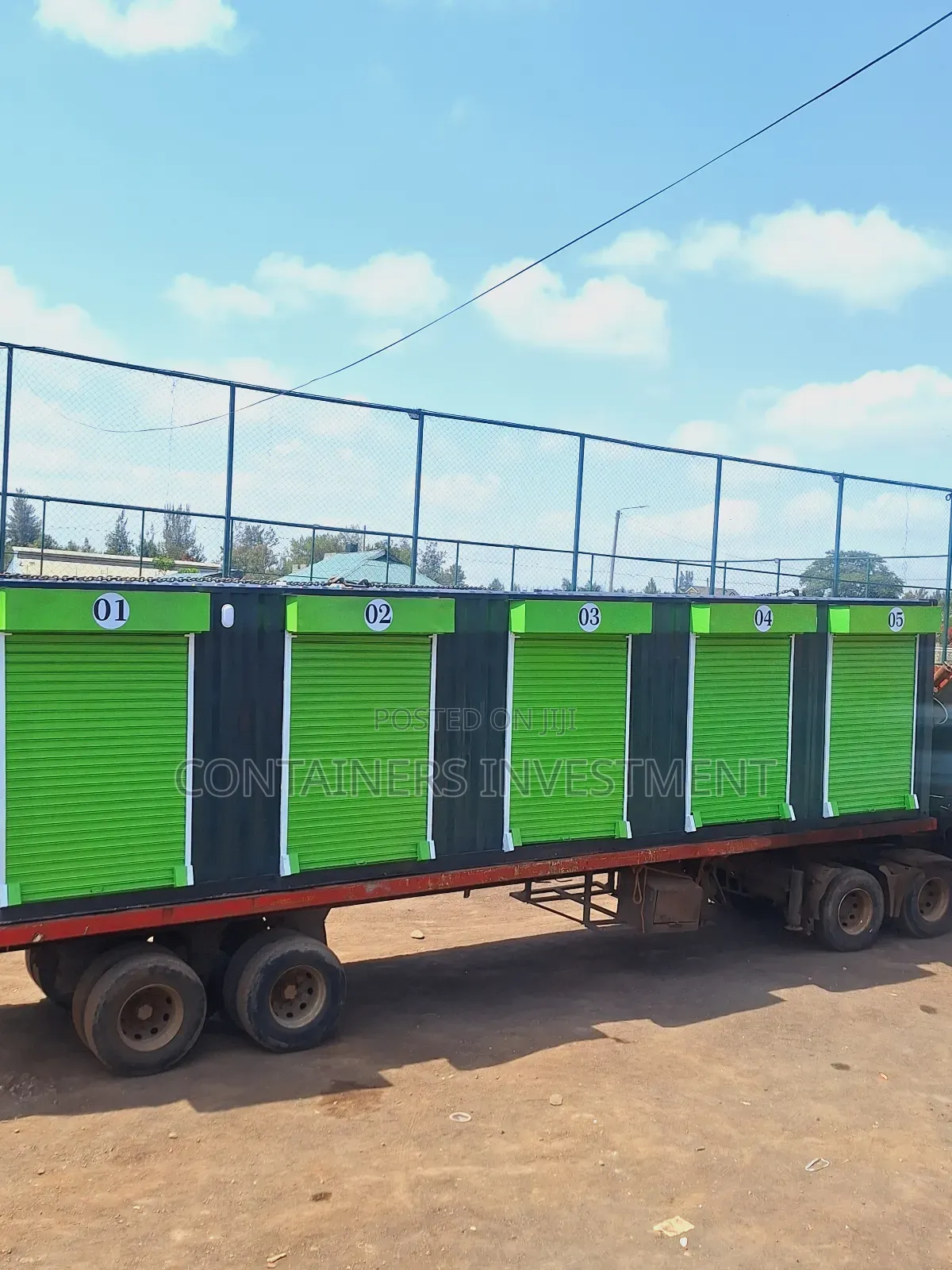 Elegant Durable Container Stalls- Just Plug in and Start