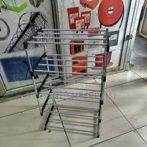 5 Layer Metallic Shoe Rack