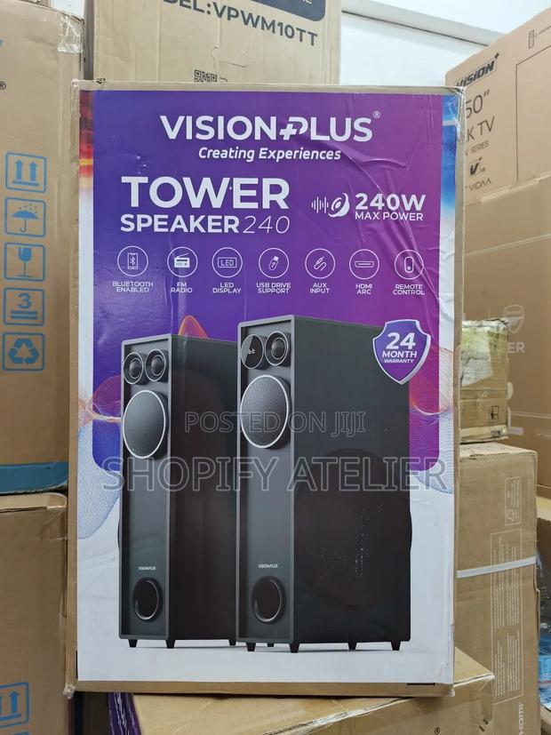 Vision Plus Tower Speaker Creating Experience - main view