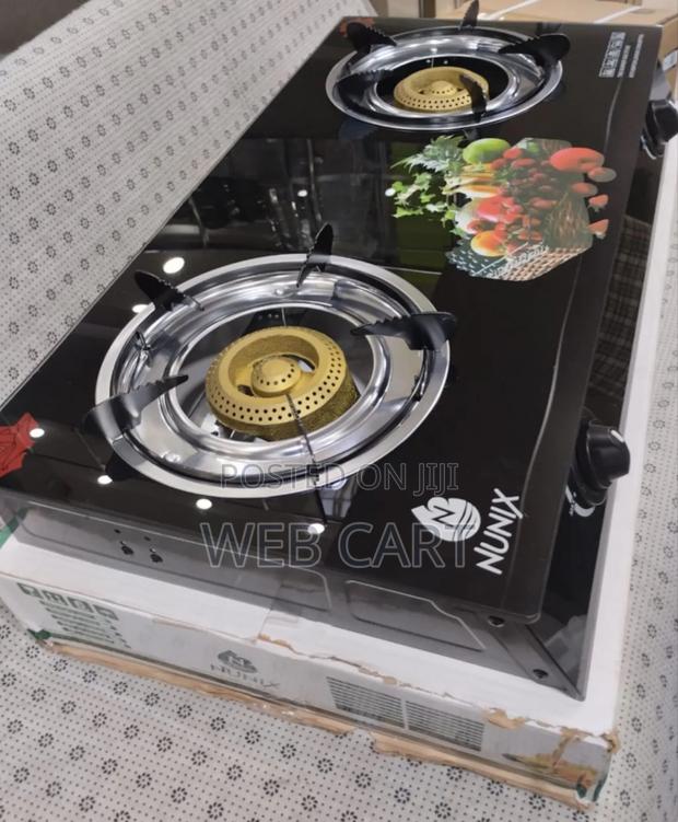 2 Burner Nunix Glass Top