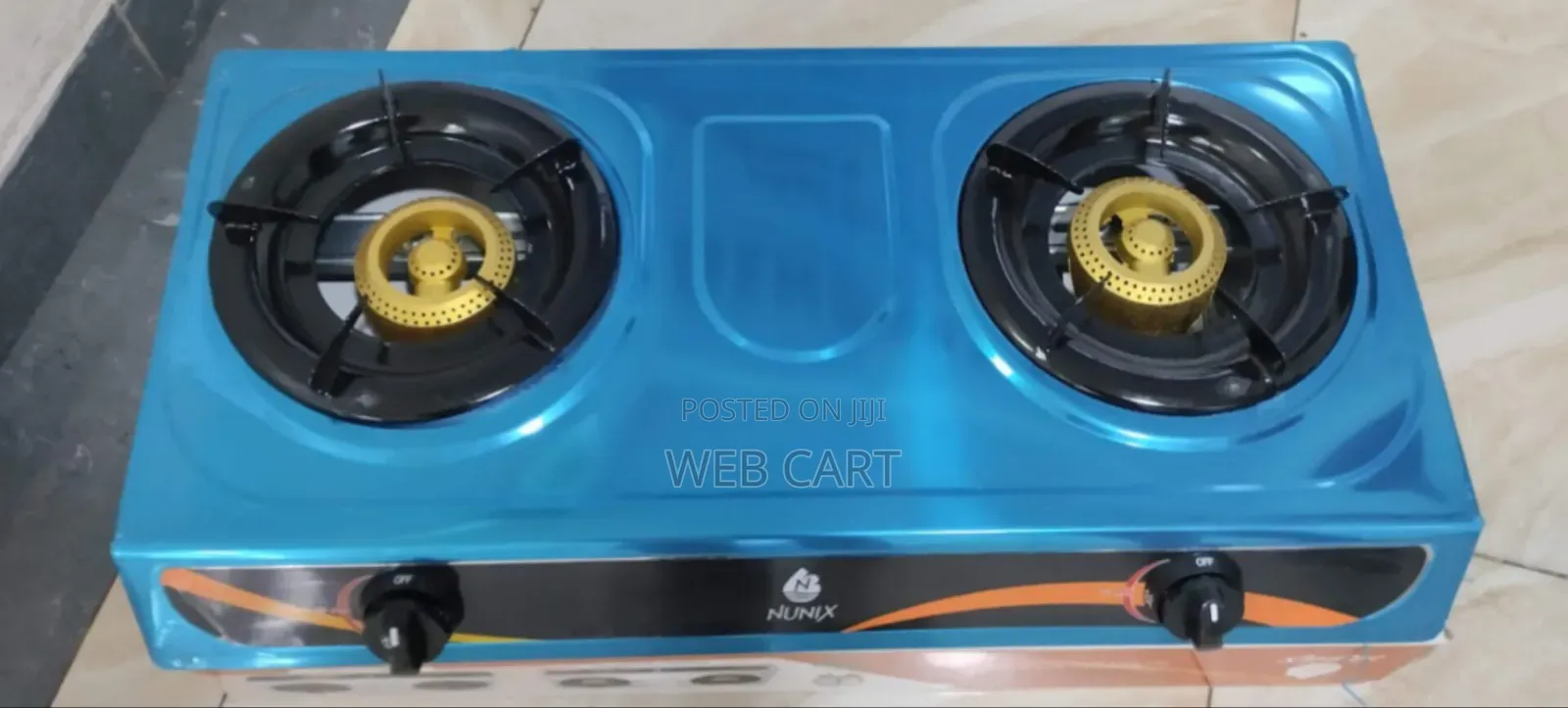 Stainless Steel Nunix 2 Burner