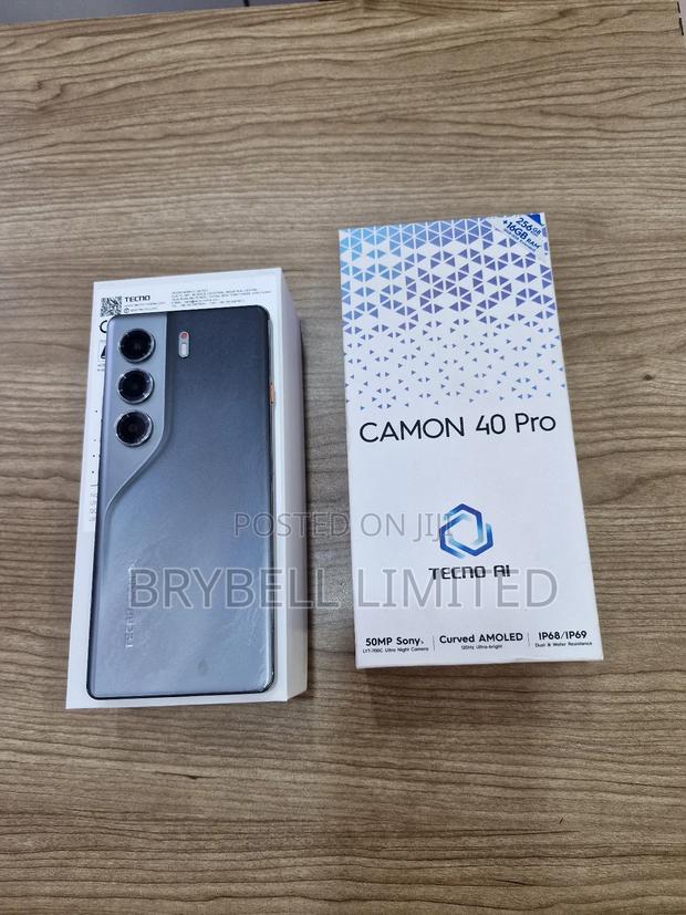 Tecno Camon 40 Pro 256 GB Black - thumbnail 4