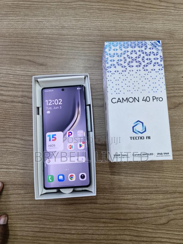 Tecno Camon 40 Pro 256 GB Black - thumbnail 2