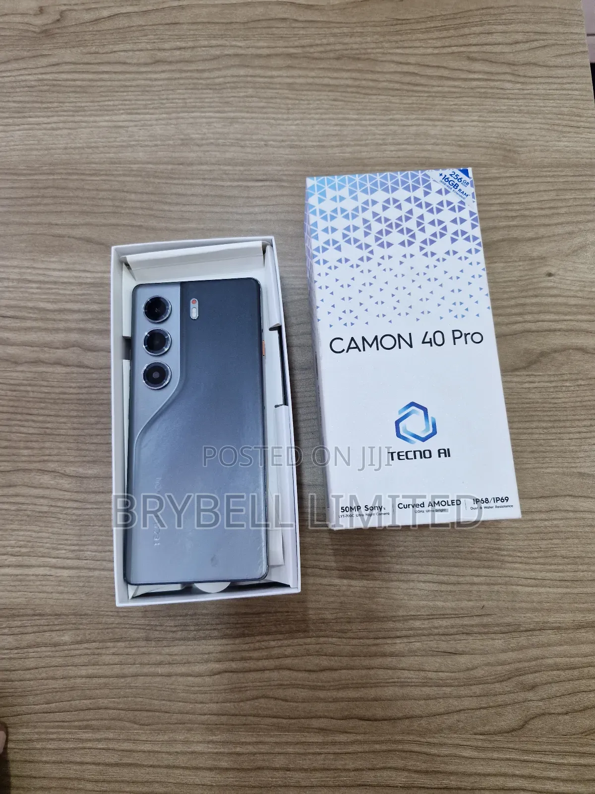 Tecno Camon 40 Pro 256 GB Black
