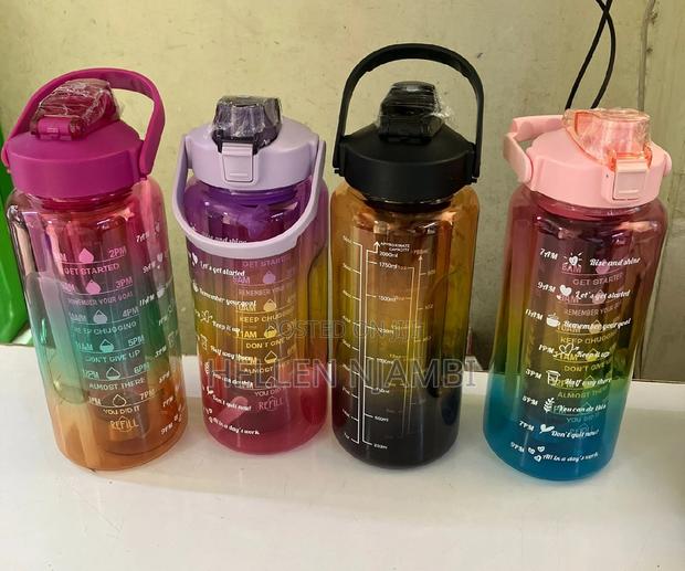 3 in 1 Motivational Bottle (Mixed Colours) - main view
