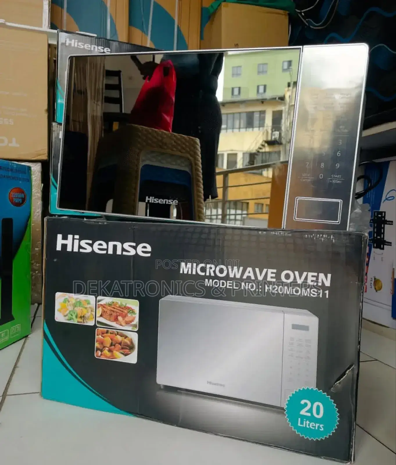 Hisense 20l Digital Microwave Oven H20momws11