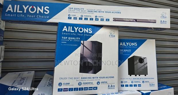 2.1ch Ailyons Sb501k Soundbar Multimedia Speaker System
