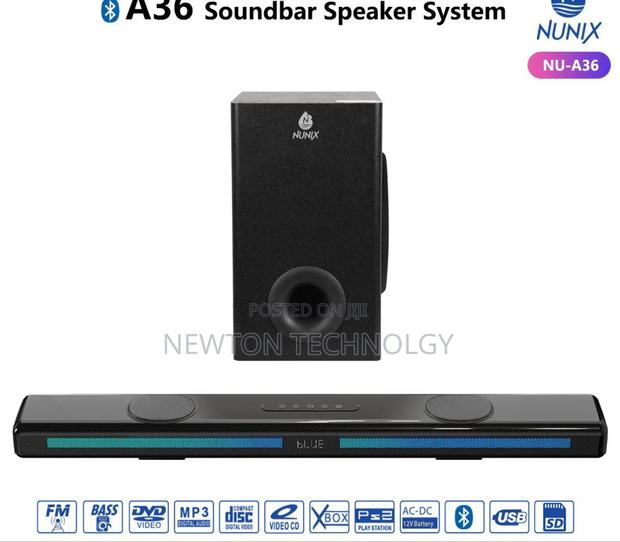 Nunix A36 Soundbar - main view