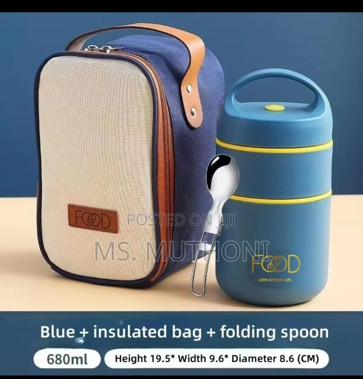 Elegant Insulated Lunch Box Set*