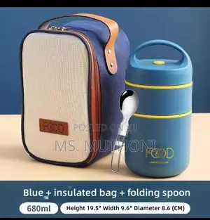 Elegant Insulated Lunch Box Set*