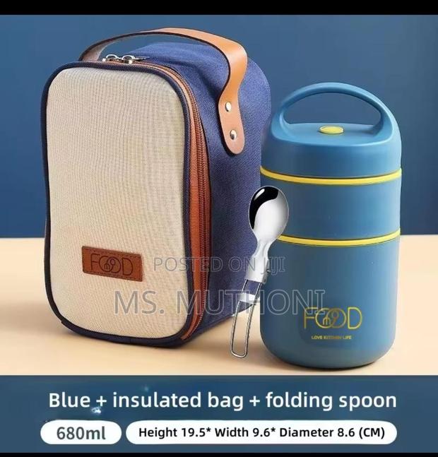 Elegant Insulated Lunch Box Set* - thumbnail 2