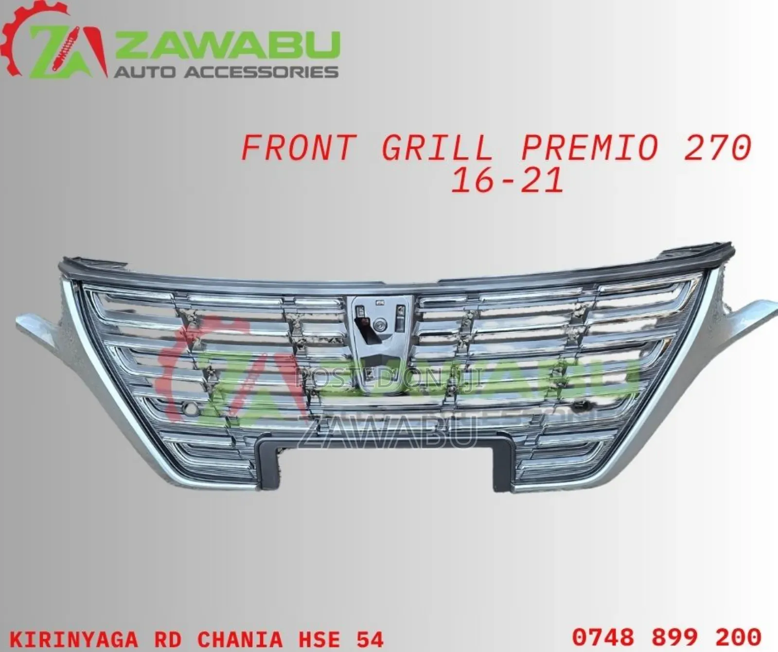 Grill Toyota Premio 16-21 Chrome
