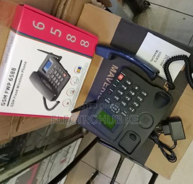 Home Quality Fixed Deskphone Dual Sim Phone - main view