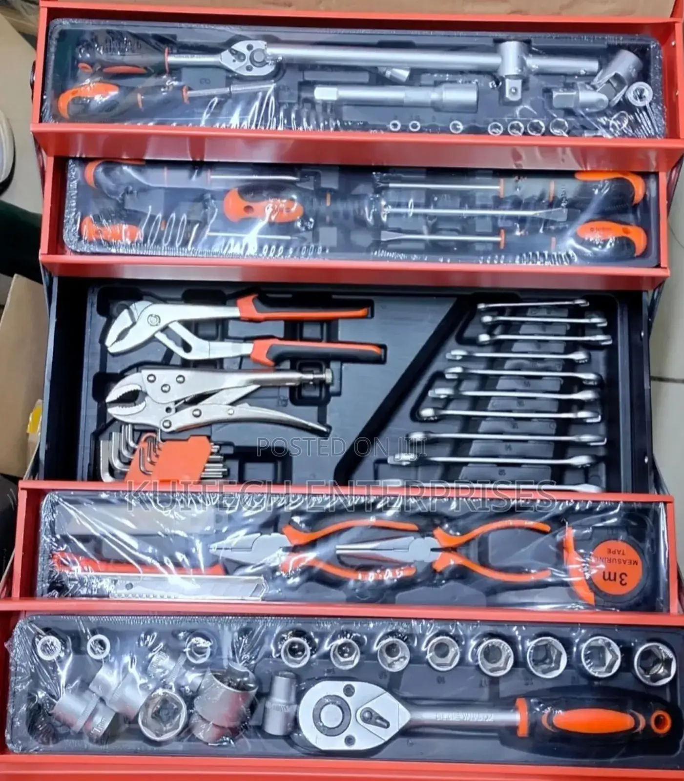 85pcs Spanner Toolset/Chest Drawer Spanner Set Metal Box