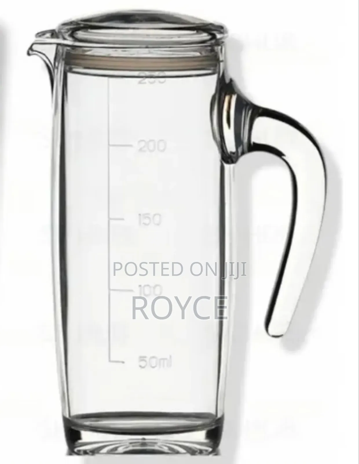 Shatterproof Acrylic Oil Dispenser-250ml