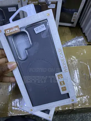 Bharat Amsung Galaxy S22 Ultra Leather Case With Magsafe