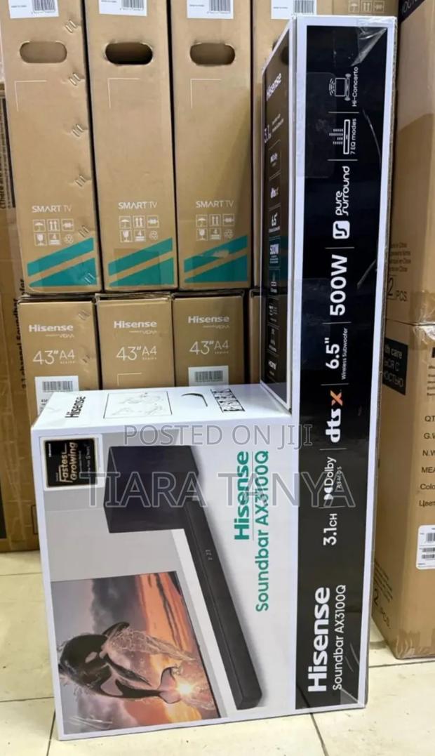 Hisense 3.1 Ax3100q Soundbar 500 Watts - main view