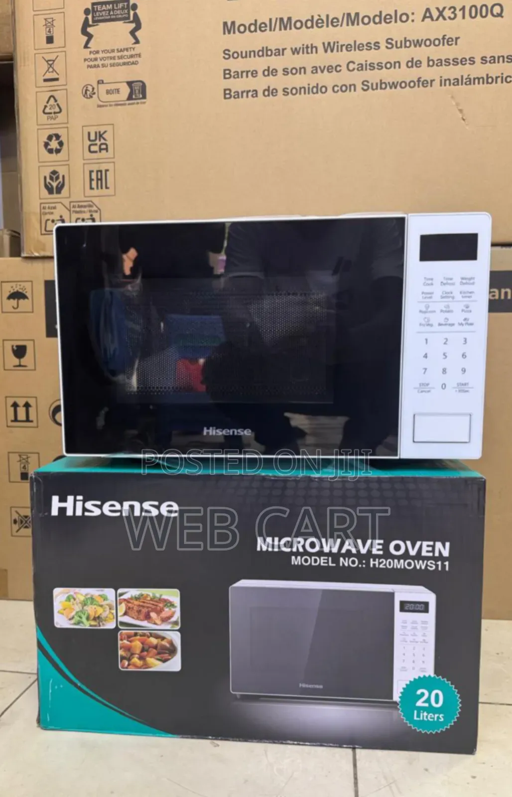 H20moms11 Hisense Microwave