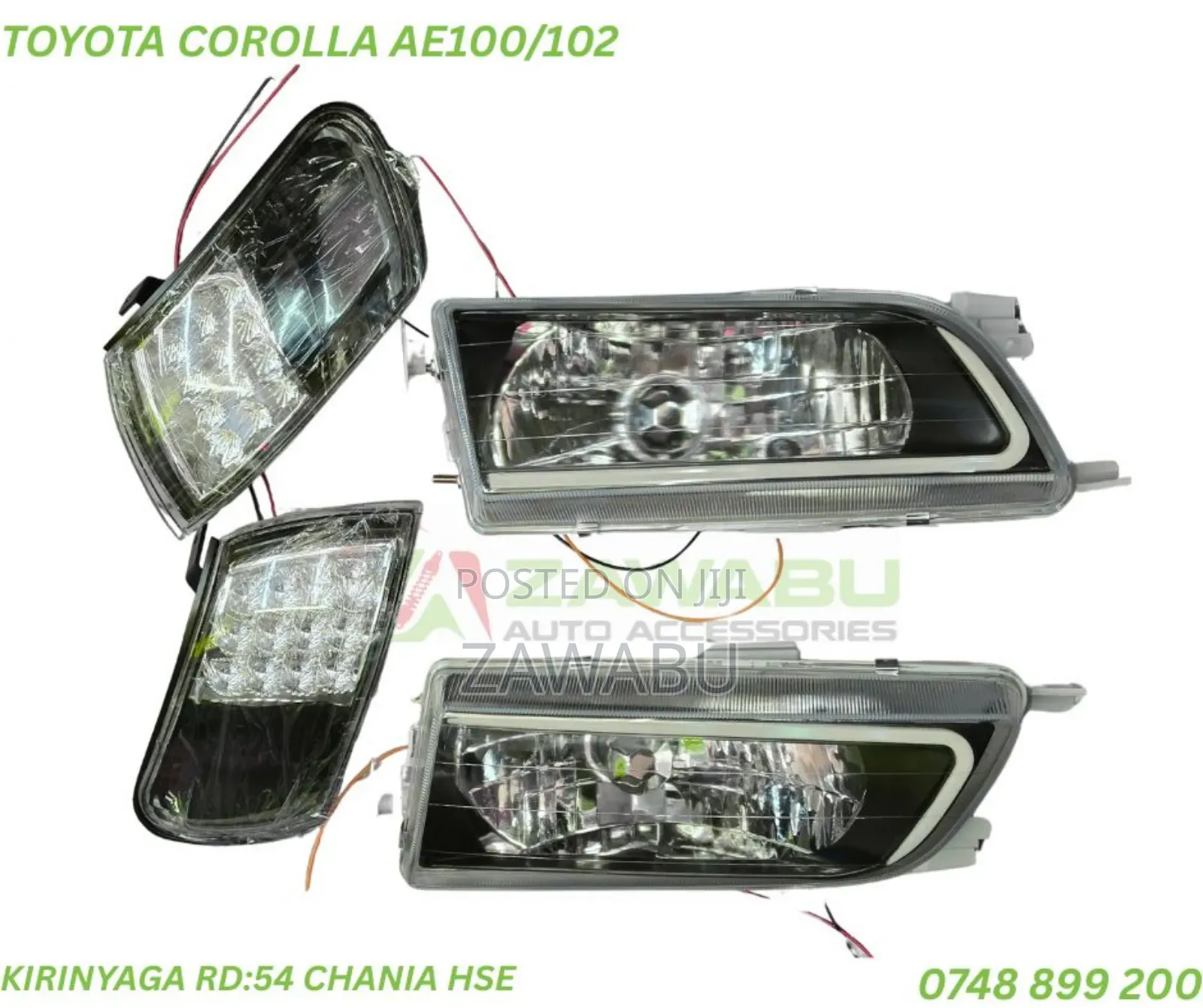 After-Market Led Headloghts Corolla Ae100/102