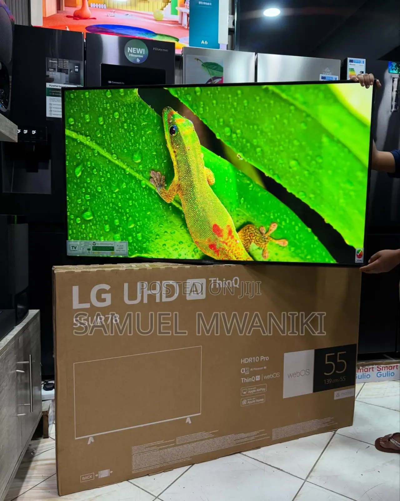 Lg 55′′ Smart Webos Ai Thinkq Tv Latest Model