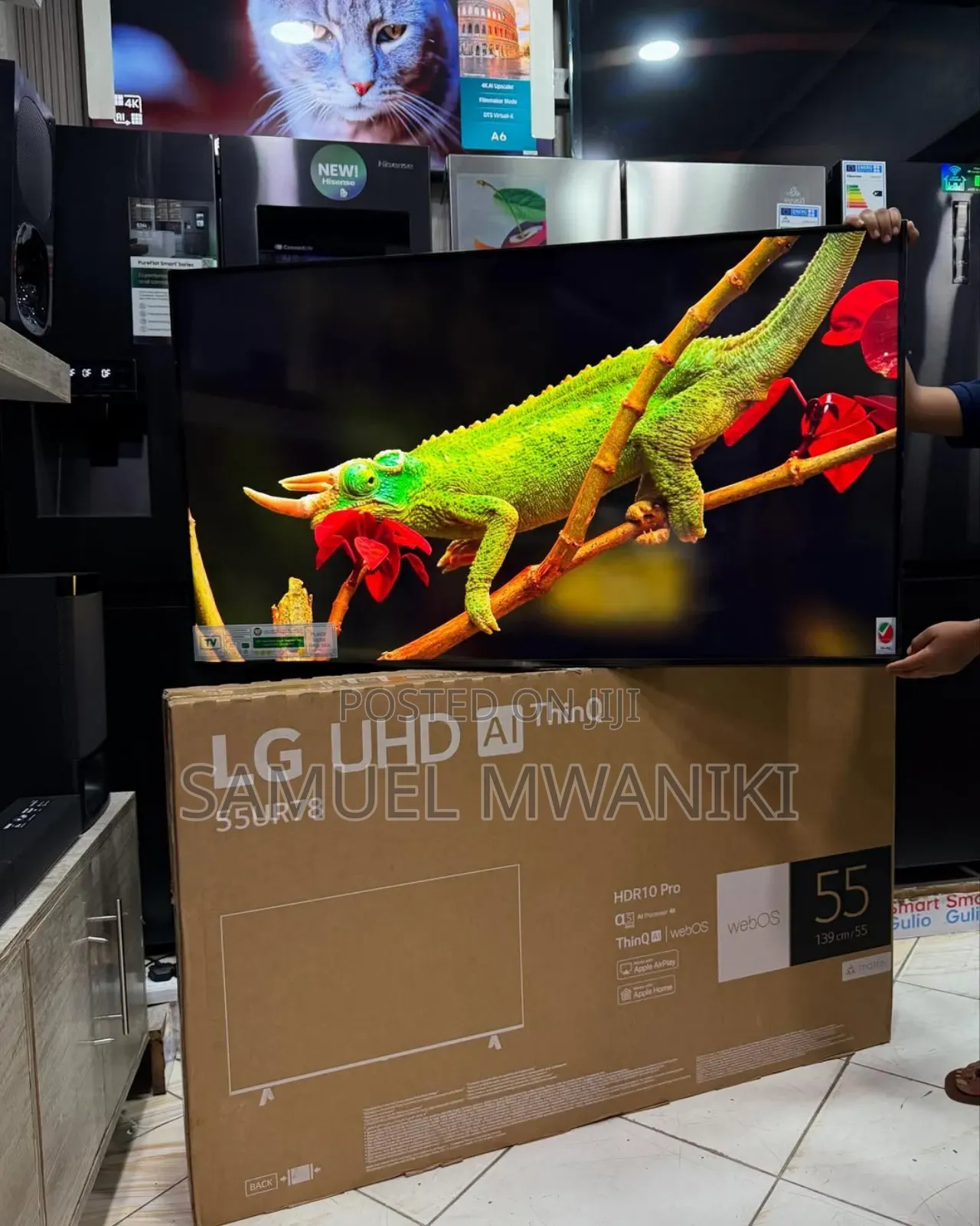 Lg 55′′ Smart Webos Ai Thinkq Tv Latest Model