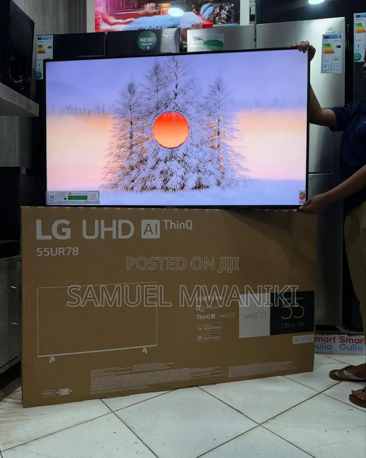 Lg 55′′ Smart Webos Ai Thinkq Tv Latest Model