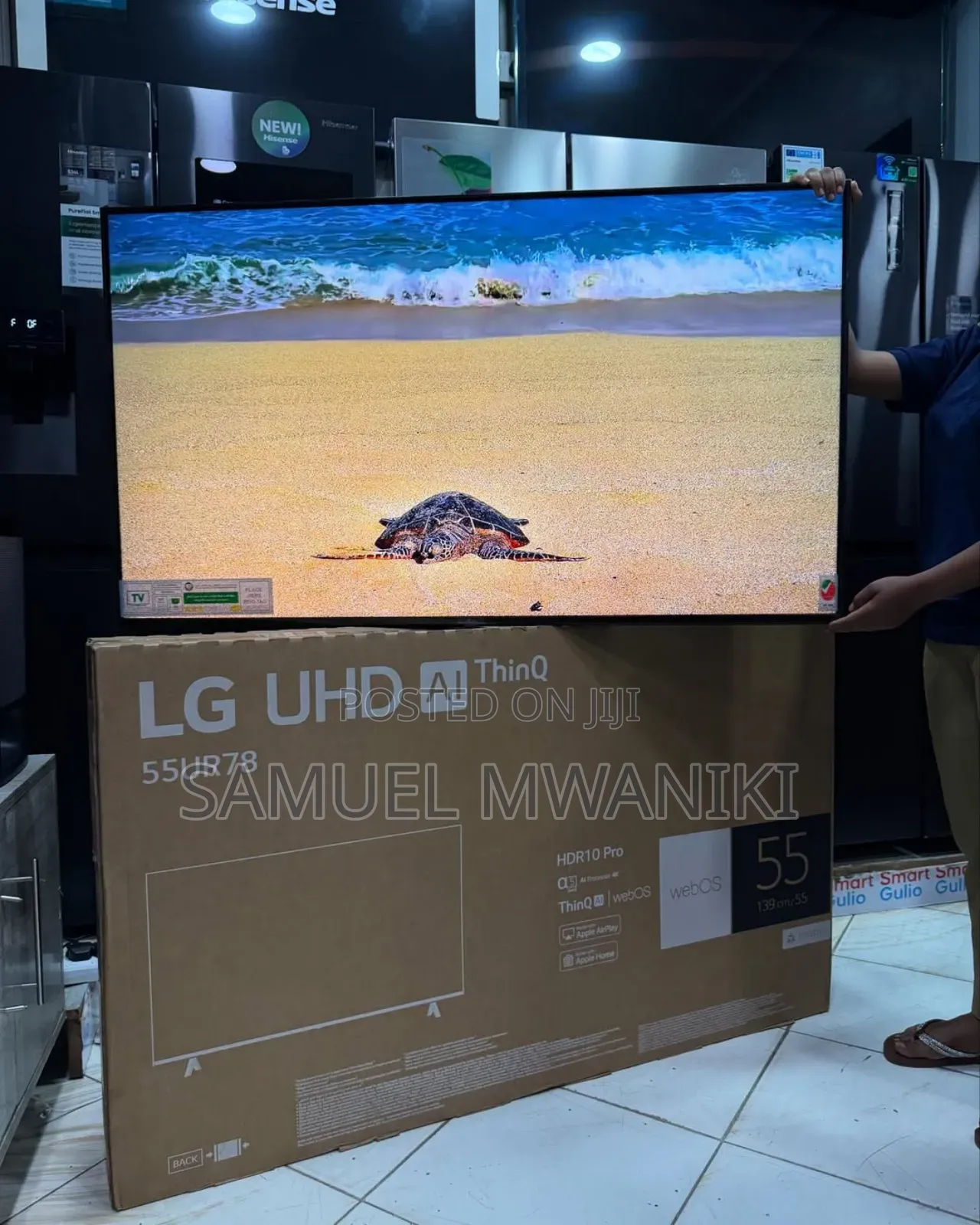 Lg 55′′ Smart Webos Ai Thinkq Tv Latest Model