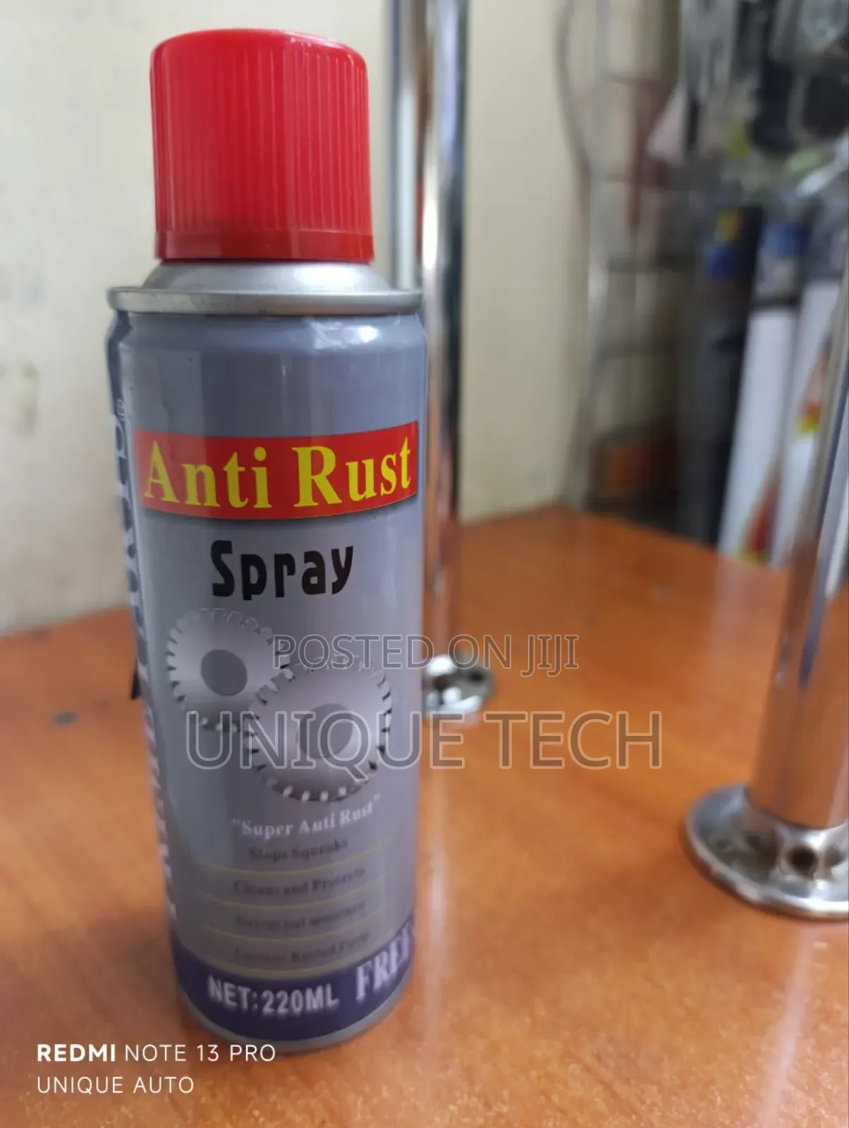 Antirust Spray 220ml – Protects Metal From Corrosion Fast