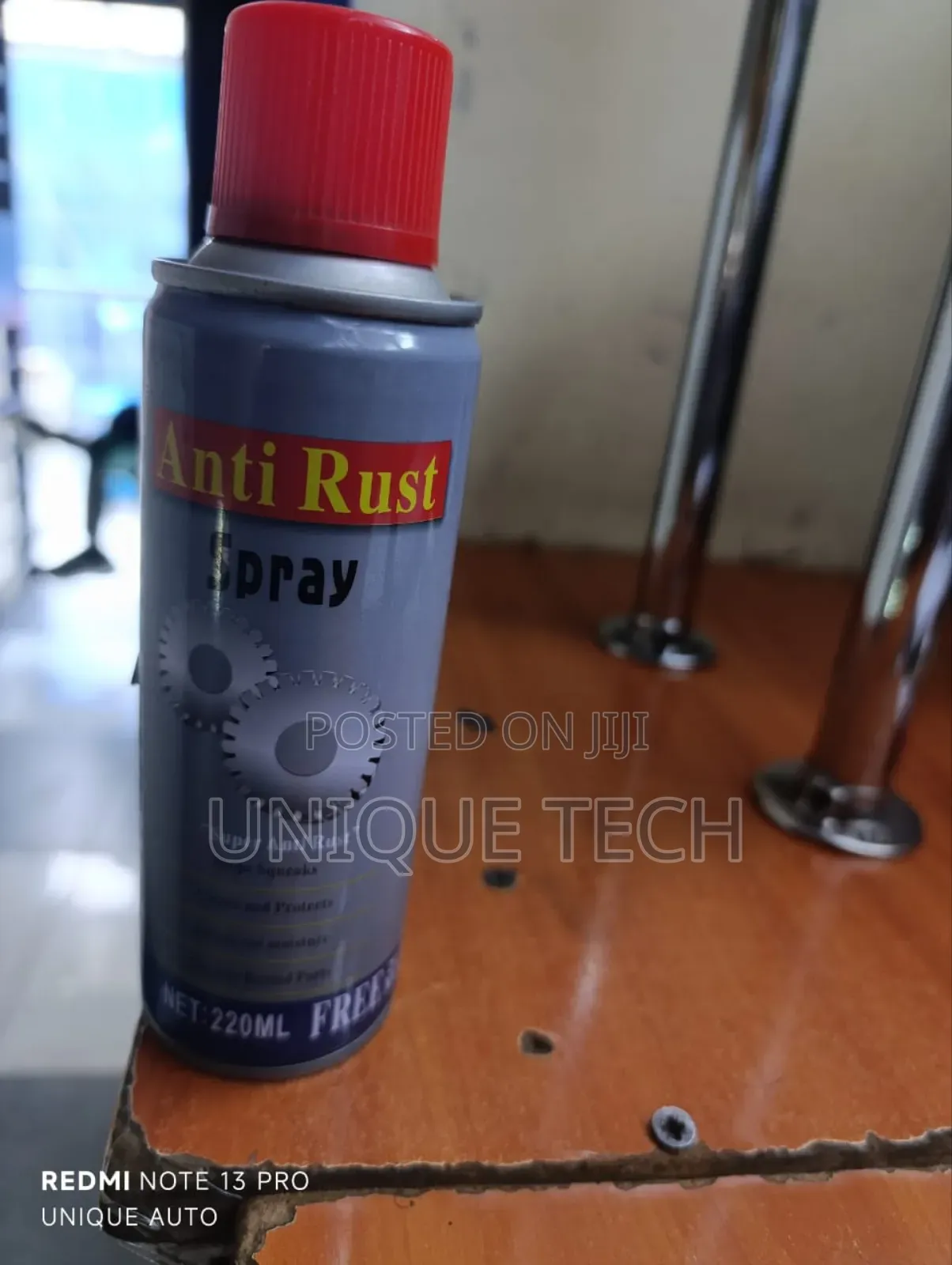 Fast-Acting 220ml Antirust – For Car, Bike, and Tools